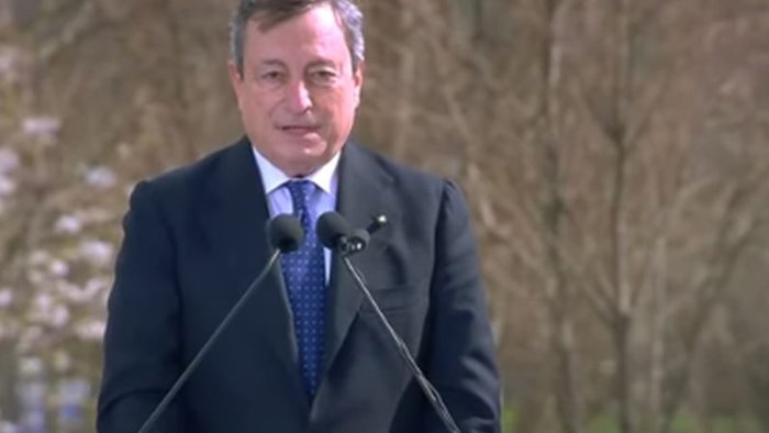 draghi momento di unita italiani vogliono ripartire