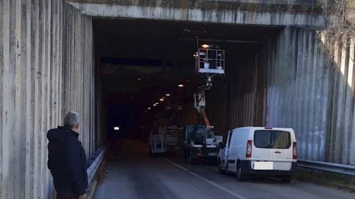 calitri lavori in corso tra ofantina e quartiere fieristico