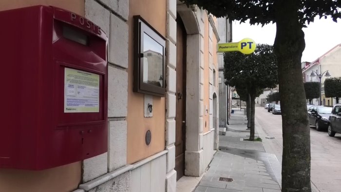 ufficio postale aperto per l intera settimana a savignano irpino