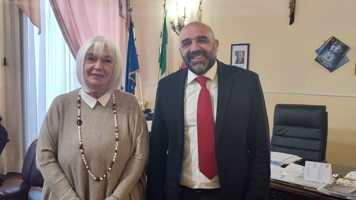 brunella asfaldo e il nuovo segretario generale della provincia