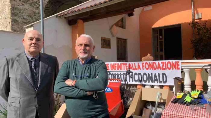 la fondazione per l infanzia ronald mcdonald a sostegno dell orto dei popoli