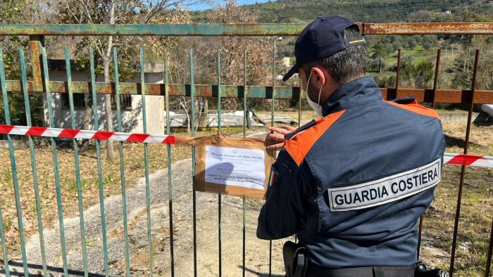 ogliastro cilento la guardia costiera sequestra i depuratori