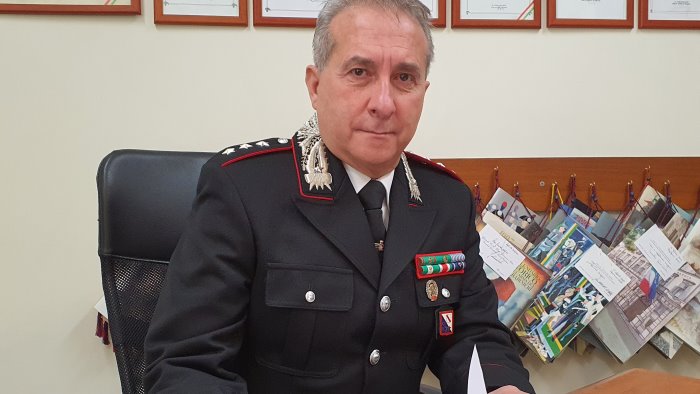 carabinieri avellino il tenente lo cascio promosso capitano