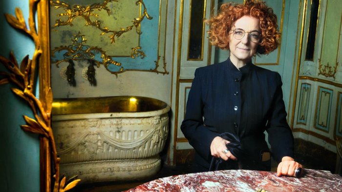 tiziana maffei direttrice della reggia di caserta alla mostra ritratte di milano