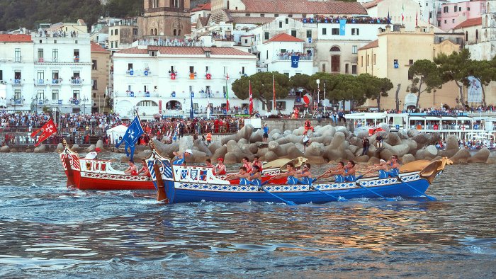 cultura e sport ad amalfi la 66esima regata storica delle repubbliche marinare