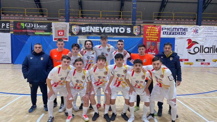 benevento 5 l under 19 batte l ap e continua a dominare il campionato