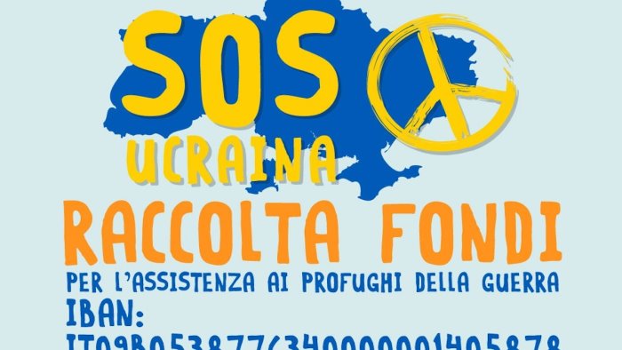 pontecagnano al fianco della popolazione ucraina partita la raccolta fondi