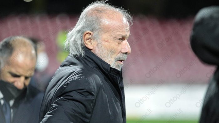 salernitana sabatini tiene tutti a rapporto in vista della juventus