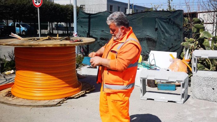 san marzano sul sarno lavori rete fissa a banda larga