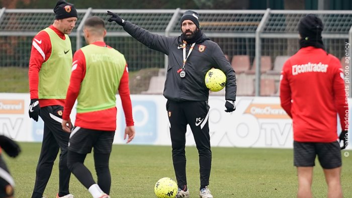 benevento si lavora in vista del cosenza esami strumentali per barba