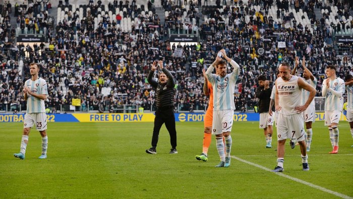 juventus salernitana 2 0 nicola abbiamo dato tutto dobbiamo continuare cosi