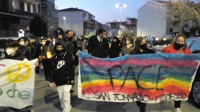 san tommaso marcia per la pace festa faremo la nostra parte