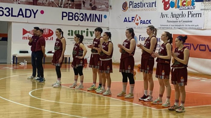 basket femminile battipaglia batte salerno 58 55