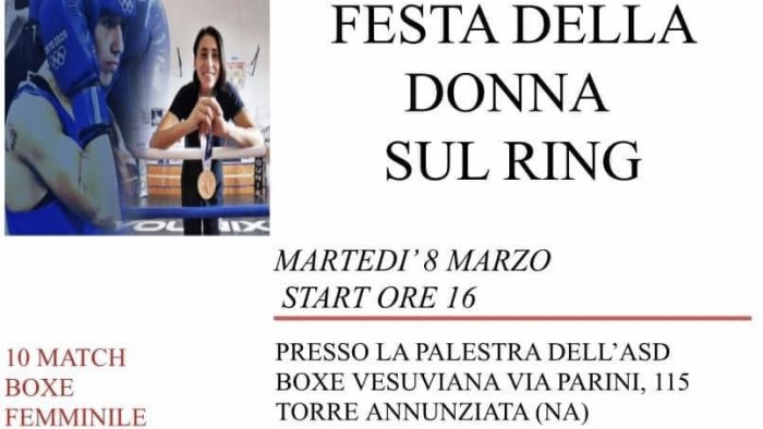 festa della donna sul ring c e anche la salernitana allegra de rosa