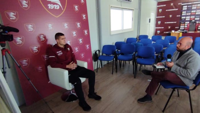 salernitana lorenzo pirola si racconta in esclusiva ad ottochannel