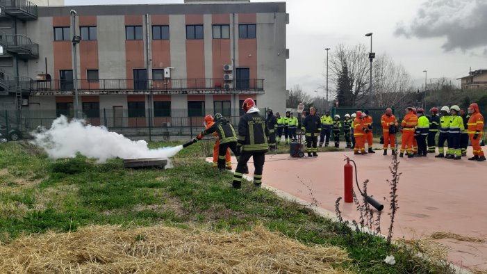 corso aib ad avellino prove col fuoco alla vigilia degli esami per i volontari