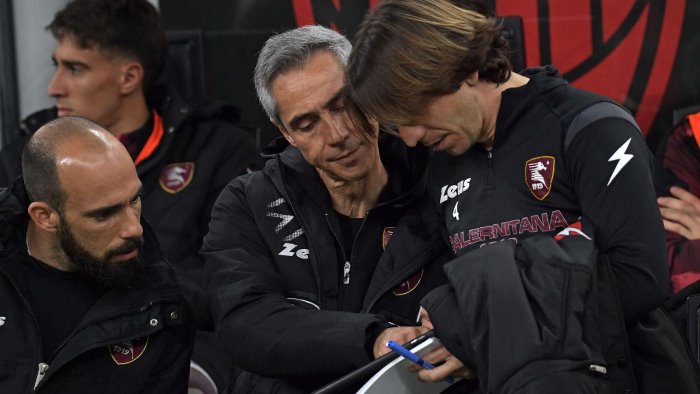 milan salernitana 1 1 paulo sousa penso solo alla salvezza