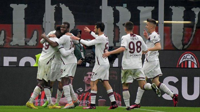 milan salernitana 1 1 emozioni a san siro la fotogallery