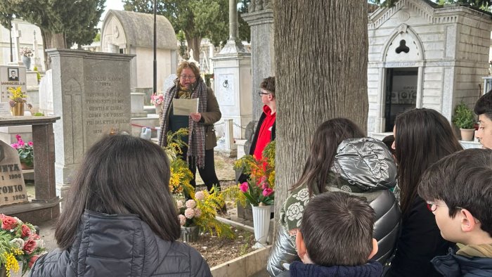 grottaminarda omaggio al poeta osvaldo sanni nell anniversario della morte