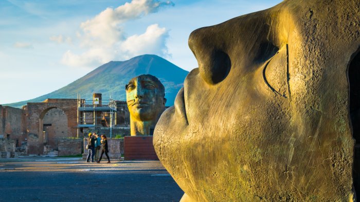 tutti pazzi per pompei visite da record al parco archeologico mai cosi tante