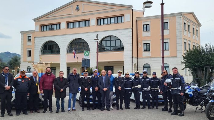 nuovi veicoli per la polizia municipale di agropoli