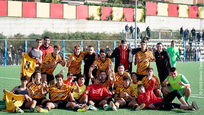 under 17 vittoria da play off per il benevento contro il frosinone