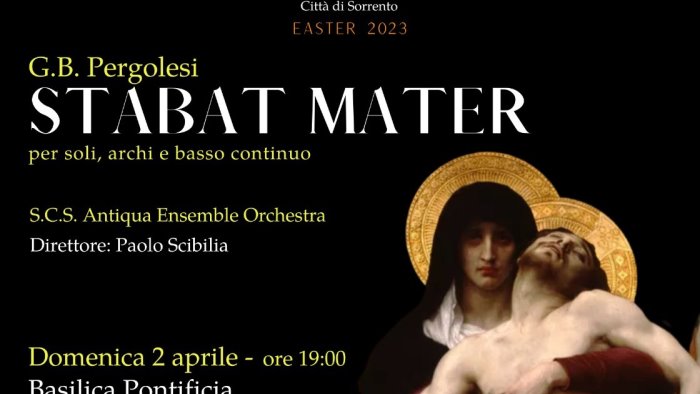 a sorrento nella domenica delle palme concerto stabat mater di pergolesi