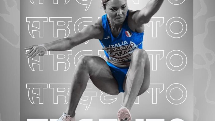 atletica europei indoor derkach splendido argento nel triplo femminile