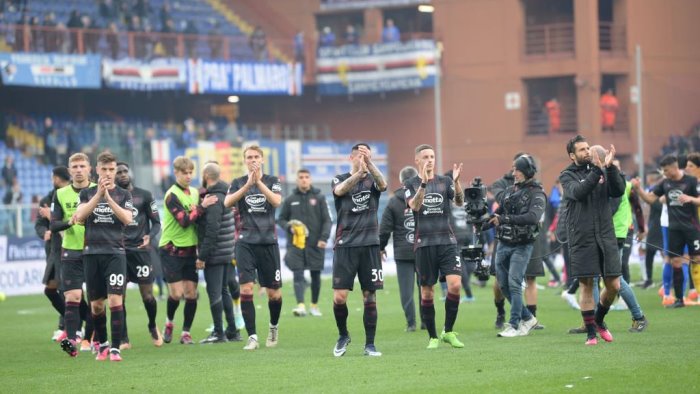 sampdoria salernitana 0 0 continuita sousa pari d oro a marassi