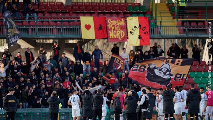 benevento pari al liberati con la ternana