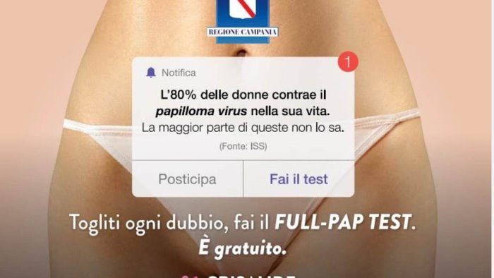 amalfi aderisce alla campagna di sensibilizzazione del full pap test crisalide