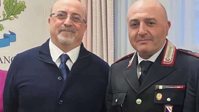 angri da il benvenuto al nuovo al nuovo comandante della stazione carabinieri