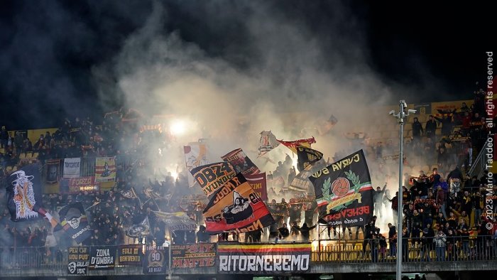 benevento pari al vigorito con il messina tutte le foto del match