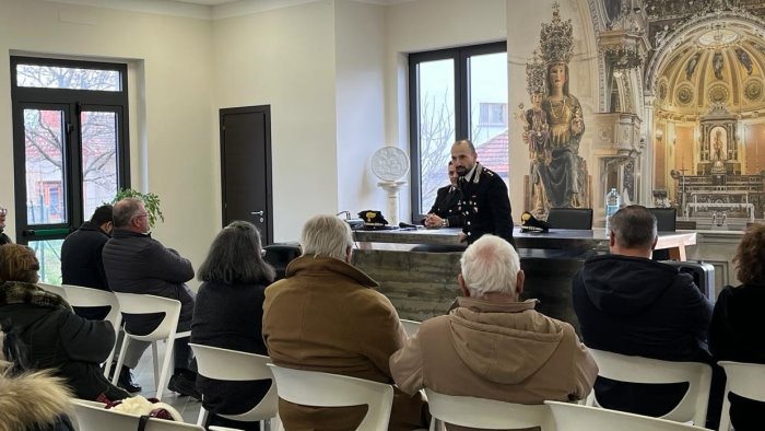 fontanarosa truffe agli anziani l incontro al centro parrocchiale