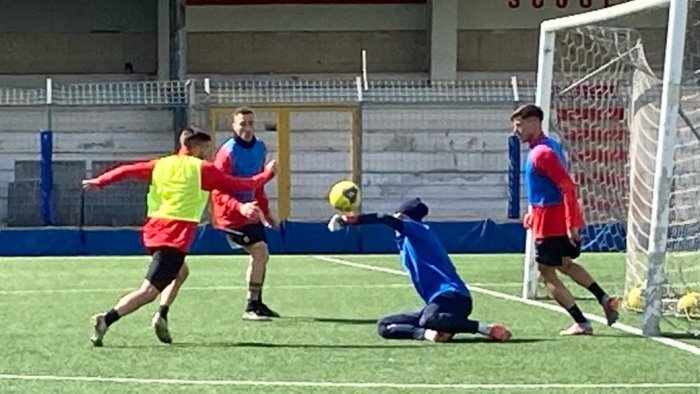 benevento settimana piena quattro allenamenti al meomartini