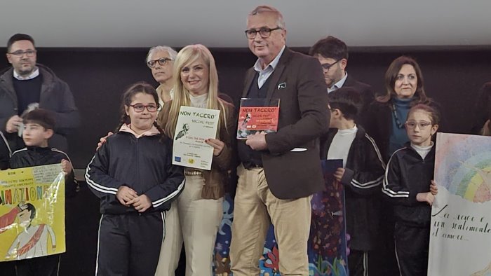 presidente della fondazione vassallo premiato al non tacero social fest