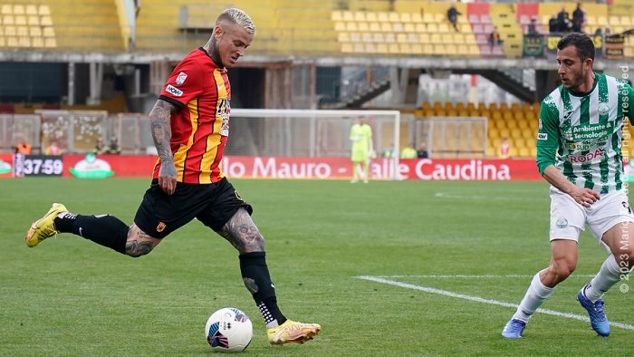 benevento ora testa al secondo posto