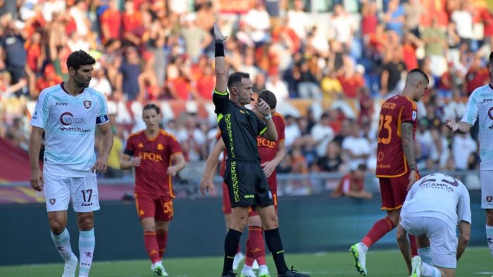 bologna salernitana arbitra feliciani due precedenti per i granata