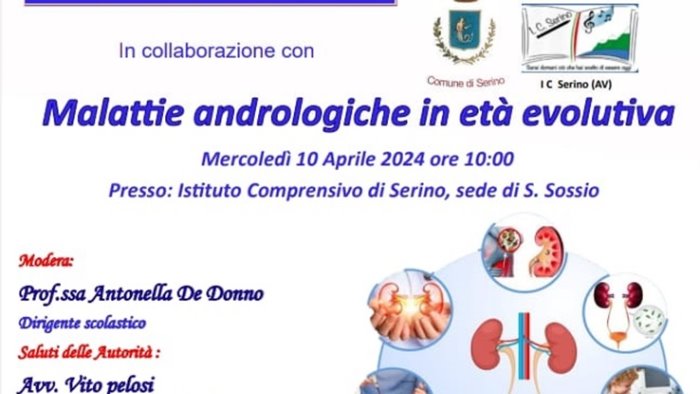 malattie andrologiche in eta evolutiva focus con medici ed esperti a serino