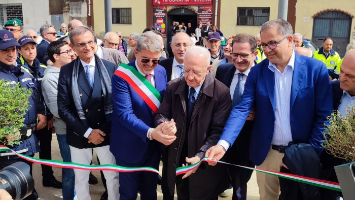 cava de tirreni de luca e servalli inaugurano il nuovo parco urbano