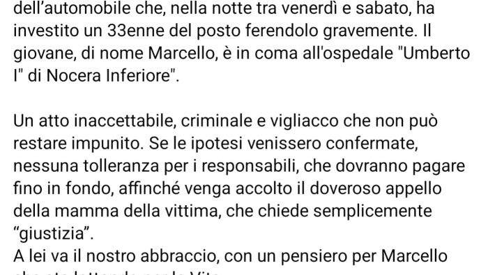 investito e lasciato sull asfalto in coma salvini ora punizioni esemplari