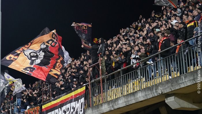 benevento il chiarimento della curva sud dopo il silenzio col foggia