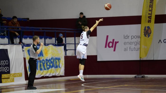 basket serie b femminile esame taranto per la sirio salerno 92