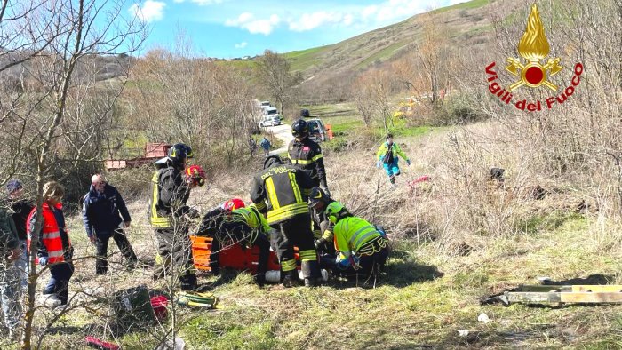 Incidente sul lavoro a Bisaccia dolore e sconcerto per la morte