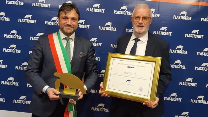 benevento comune plastic free per il terzo anno consecutivo