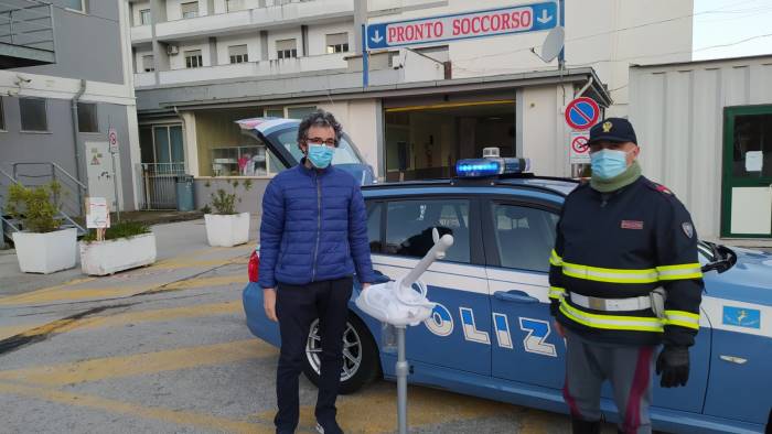 polla consegnato uno spirometro all ospedale curto