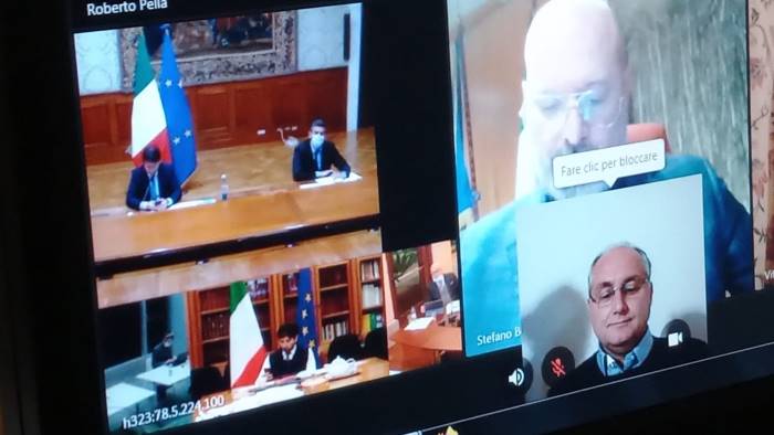 fase 2 strianese in videoconferenza con il premier conte