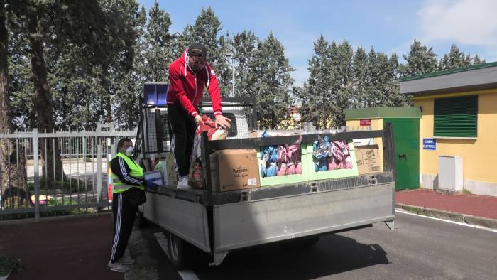 gerardo iannone e toto santosuosso insieme per la solidarieta