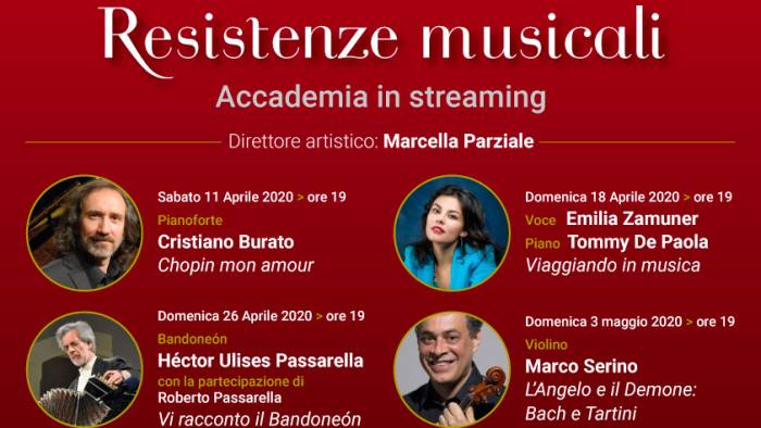 accademia in streaming musica e piu viva che mai