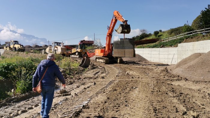 svincolo contursi terme ripresi lavori della fondovalle sele